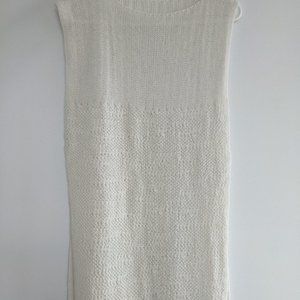 Sarah Pacini Ivory Wool Scarf